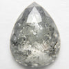 3.98ct 13.33x10.38x3.88mm Pear Rosecut 18042-01 - Misfit Diamonds