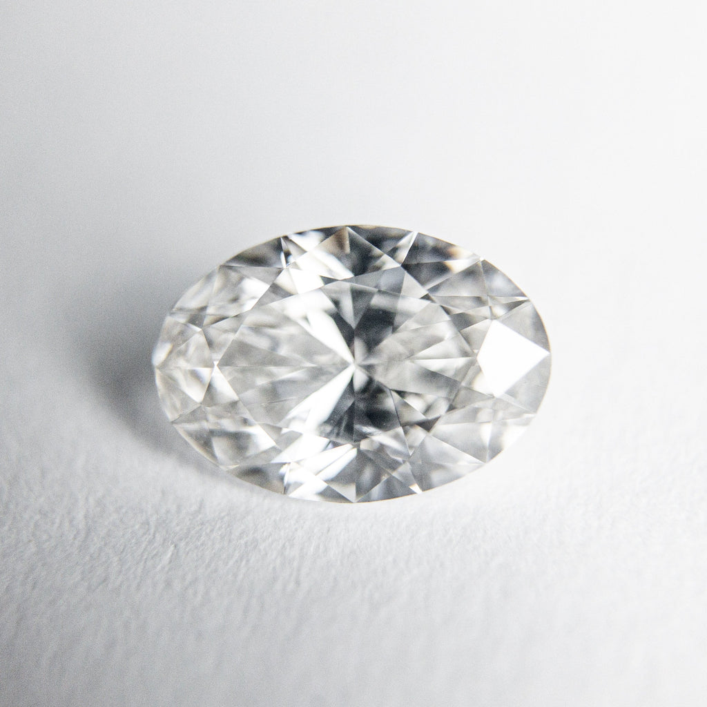 0.71ct 7.33x5.12x2.96mm GIA SI1 G Oval Brilliant 18084-01 - Misfit Diamonds