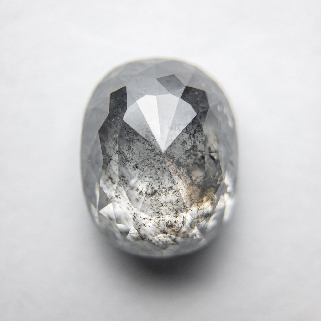 4.32ct 10.16x8.19x5.23mm Oval Double Cut 18092-01 - Misfit Diamonds