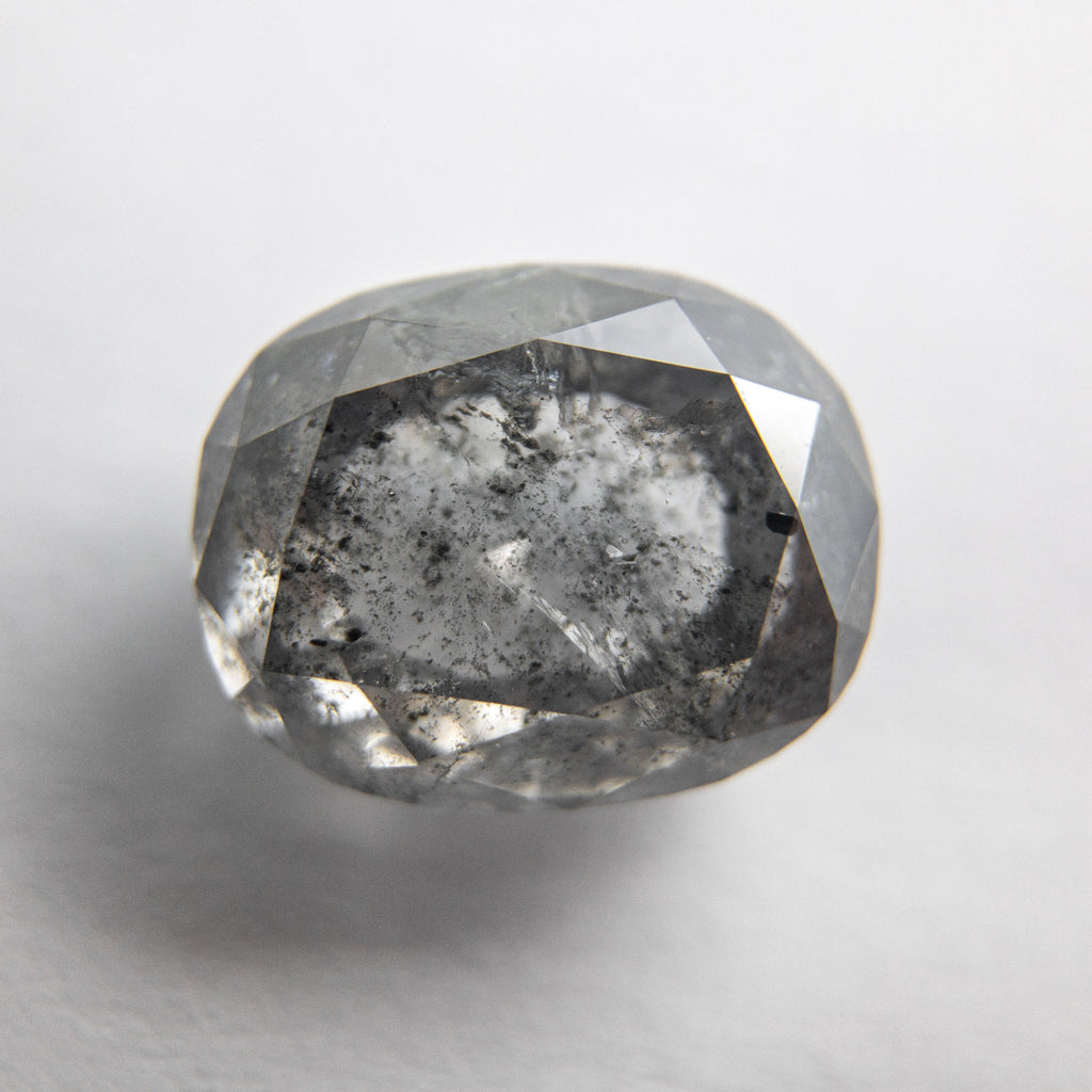 4.32ct 10.16x8.19x5.23mm Oval Double Cut 18092-01 - Misfit Diamonds