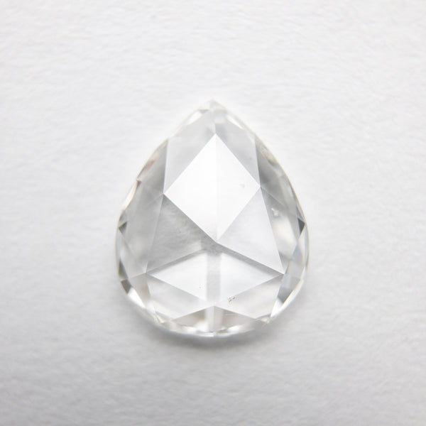 1.10ct 8.99x7.41x2.08mm SI1 G Pear Rosecut 18218-13 - Misfit Diamonds