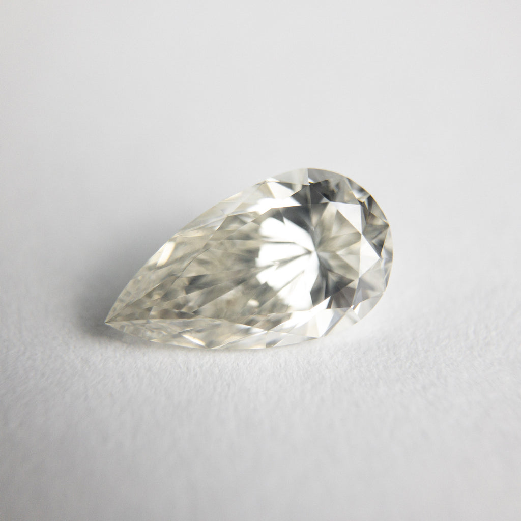 1.00ct 9.16x5.23x3.53mm Pear Brilliant 18257-03 - Misfit Diamonds