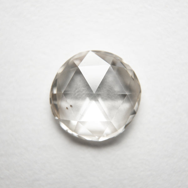 1.25ct 7.71x7.49x2.41mm SI1 Champagne Round Rosecut 18284-04 - Misfit Diamonds