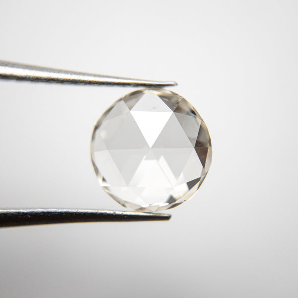 1.25ct 7.71x7.49x2.41mm SI1 Champagne Round Rosecut 18284-04 - Misfit Diamonds