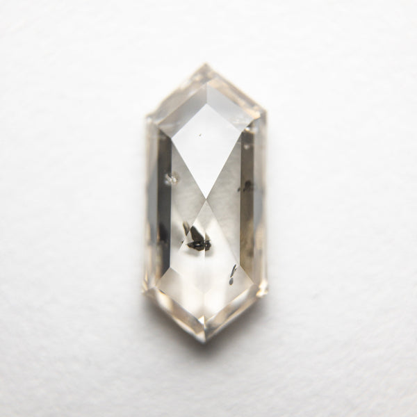 1.39ct 11.00x5.02x2.81mm Hexagon Rosecut 18369-07 - Misfit Diamonds