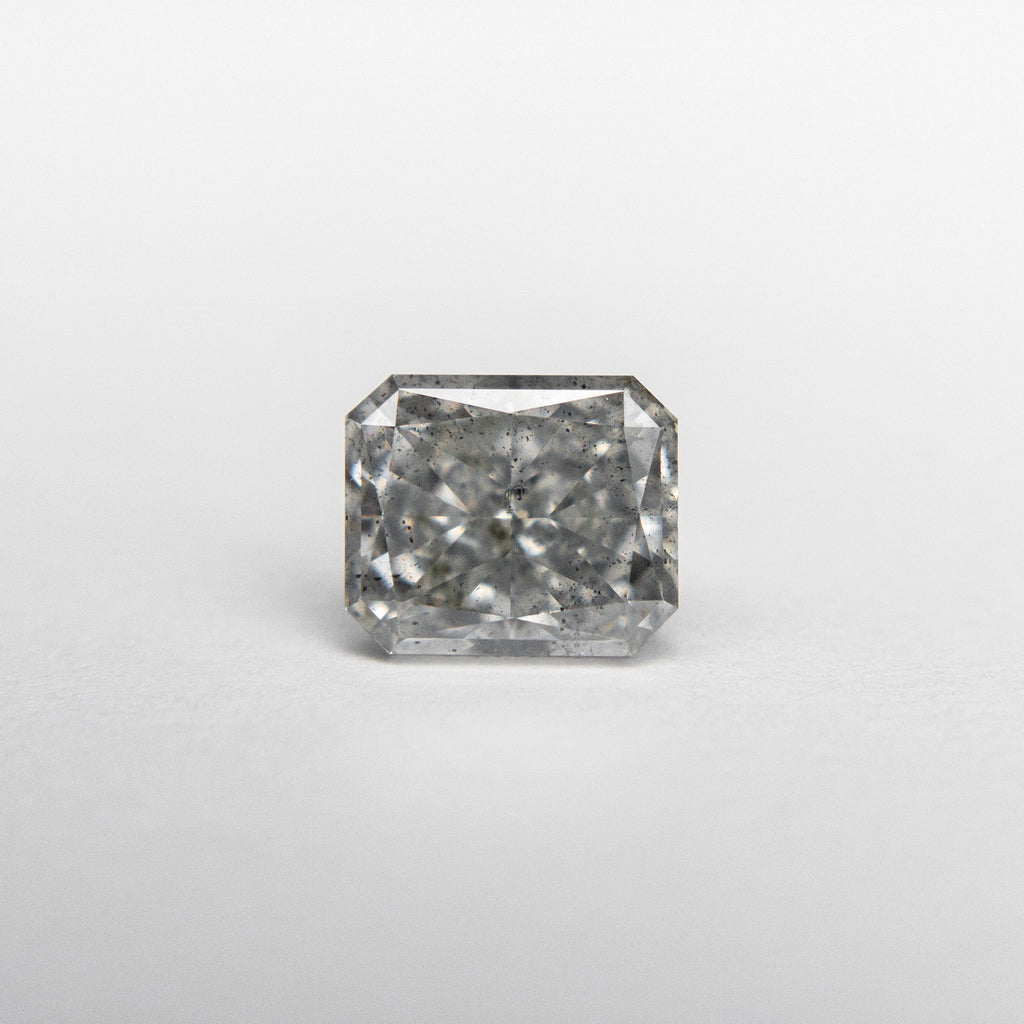 1.02ct 5.99x5.05x3.43mm GIA I1 Fancy Grey Radiant Cut 18439-01 - Misfit Diamonds