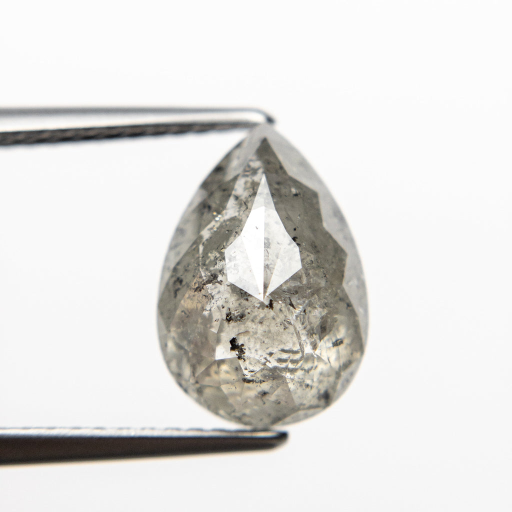 3.71ct 11.44x7.87x5.03mm Pear Double Cut 18550-01 - Misfit Diamonds