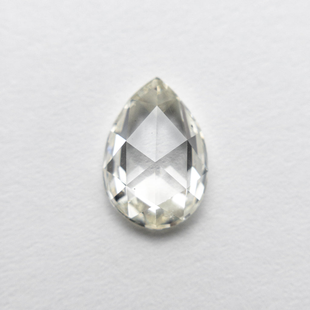 1.15ct 8.81x6.08x2.62mm VS2-SI1 M-N Pear Rosecut 18661-08 - Misfit Diamonds