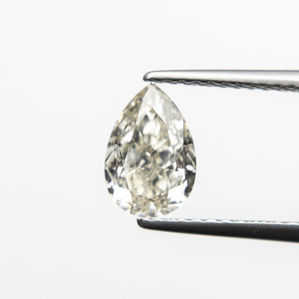 1.04ct 7.94x5.38x3.37mm Pear Brilliant 18709-06 - Misfit Diamonds