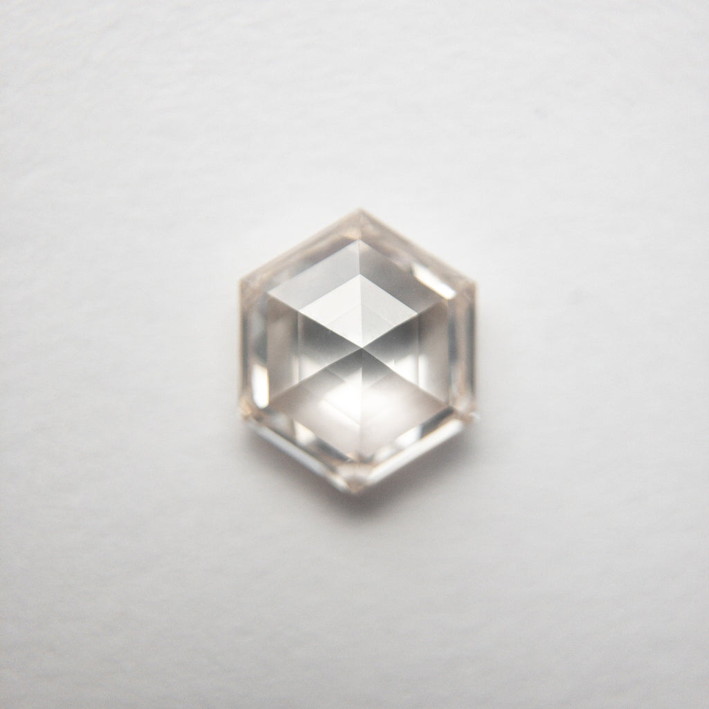 1.00ct 7.12x5.92x3.00mm Hexagon Rosecut 18804-03 - Misfit Diamonds