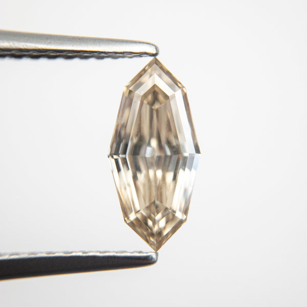 1.07ct 10.53x5.12x2.83mm SI1 Champagne Step Cut Marquise 18839-02 - Misfit Diamonds