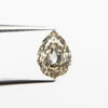 1.00ct 8.18x5.75x2.94mm SI1 Geo Pear Step Cut 19163-67 🇨🇦 - Misfit Diamonds